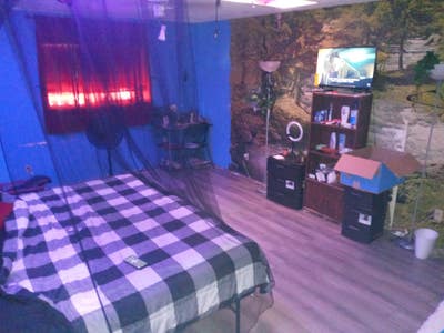 Large upstairs bedroom $550/mo bills included Main Photo