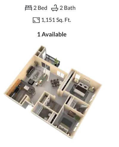 Large Bedroom with ensuite bathroom for rent Main Photo
