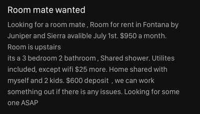 Room mate wanted Main Photo