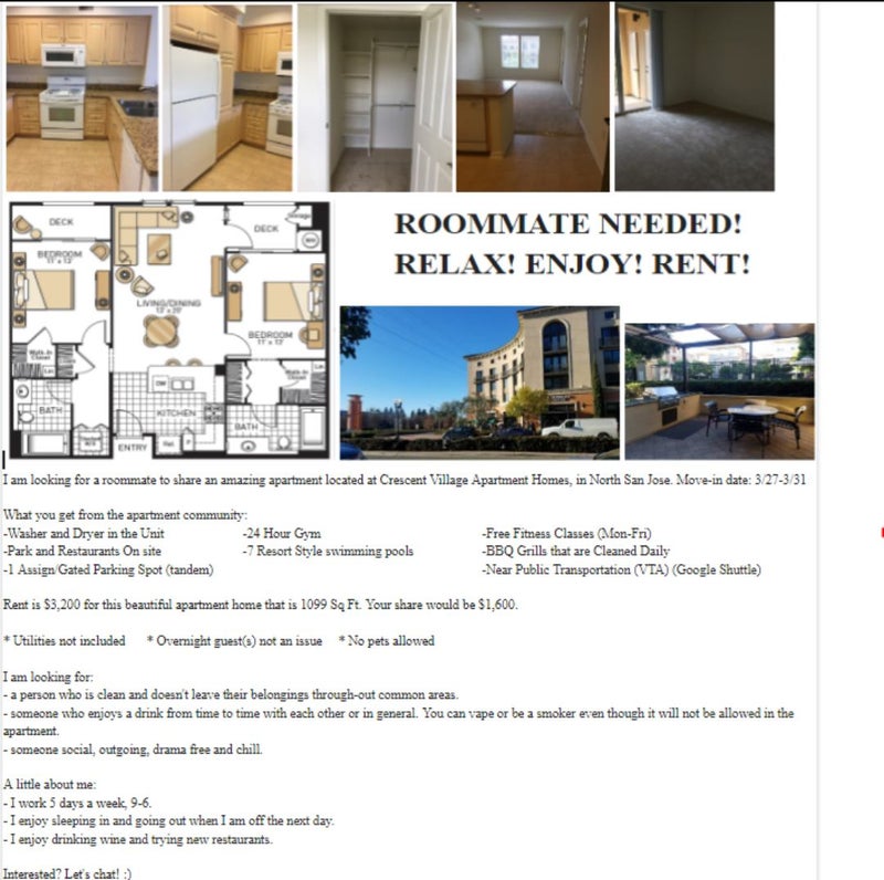 'Looking For A Roommate!' Room to Rent from SpareRoom