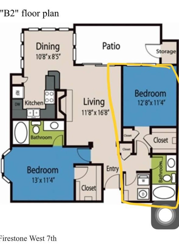 'Need a roommate for Firestone West 7th' Room to Rent from SpareRoom