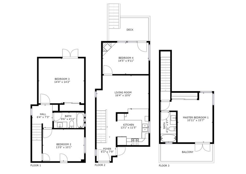 'Lovely South Park townhome with secondstory deck' Room to Rent from SpareRoom
