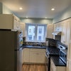 Photo 3: Kitchen with stainless steel appliances, marble backsplash and quartz counter top 