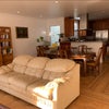 Photo 4: living room looking into the dining and kitchen 