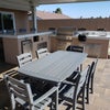 Photo 8: Backyard patio/outdoor kitchen