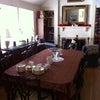Photo 4: Dining area w fireplace