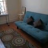 Photo 2: Full-size futon as couch.