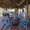 Photo 5: Spacious back veranda, sunset mountain views