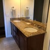 Photo 2: Double sink vanity in shared bathroom