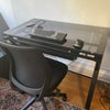 Photo 2: New architects glass and chrome desk