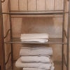 Photo 7: extra space over commode