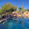 Photo 2: Backyard Pool and Fireplace