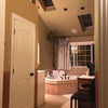 Photo 5:  jacuzzi inside this room with an enclosed bat