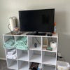 Photo 3: Bedroom with bookshelf & Smart TV