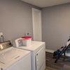 Photo 7: Basement laundry room, and basement bathroom door (only use it if the top bathrooms aren't useable/i