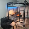 Photo 2: Loft, desk, with full-sized new bed