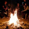 Photo 8: singing backyard camp fire