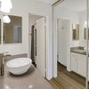 Photo 4: Hallway, Closet & Bath