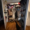 Photo 4: Large closet (more space behind wall!!)