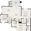 Photo 6: Real layout is inverted along the Y-axis. Bedroom 1 is taken.