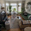 Photo 5: Large Living/Dining Area with Bay Windows