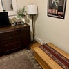 Photo 4: Dresser, Floor Lamp, and Storage Bench/Chest