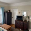 Photo 3: Armoire Closet, Storage Chest, Dresser, Roku TV, Floor Lamp, Air Purifier