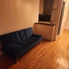 Photo 3: Couch and coffee table included