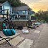 Photo 4: Common space adjacent to the pool, View of lake