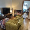 Photo 6: Cozy couch with your room in background 
