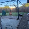 Photo 4: Backyard, with satellite dish!