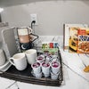 Photo 6: Bi-monthly restock of the coffee station