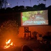 Photo 8: Backyard movie nights!