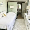 Photo 4: XL twin bed - 2 wardrobes, AC 