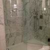 Photo 3: Marble surround shower enclosure
