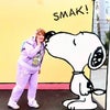 Photo 3: With snoopy I love theme parks