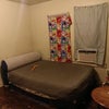 Photo 2: It has a queen sized air mattress I the room but we can take it out if you have your own bed.