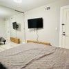 Photo 5: Private bedroom with dual locks and hotel safety latch