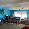 Photo 9: Huge Living room leading to deck