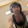 Photo 6: A photo of me doing my thing at the gym. tired from calisthenics