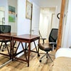 Photo 1: Desk and chair