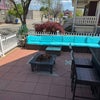 Photo 8: patio firepit and bar