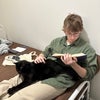 Photo 3: iain and our current roommates cat