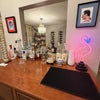 Photo 9: Bar area with mini fridge