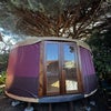 Photo 8: Yurt in backyard