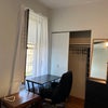 Photo 3: 5’ closet , desk with large office chair 