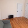 Photo 3: angle from the top right. the left door is the closet and the right door is the door to the room