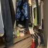 Photo 7: closet and dresser walk in with light 