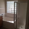 Photo 9: master standing shower and bathtub