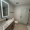 Photo 1: Private bathroom with walk-in shower